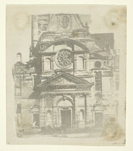 St. Etienne du Mont, Julkisivu tekijältä William Henry Fox Talbot