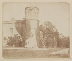 Lacock Abbeyn torni tekijältä William Henry Fox Talbot