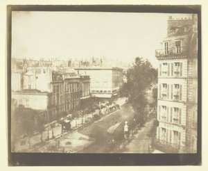 Näkymä Pariisin bulevardeille tekijältä William Henry Fox Talbot