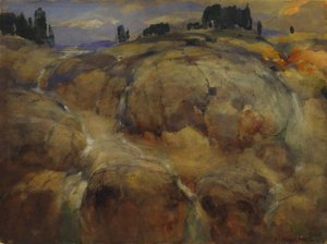 Jäätikön hylätty vuode tekijältä William Henry Holmes