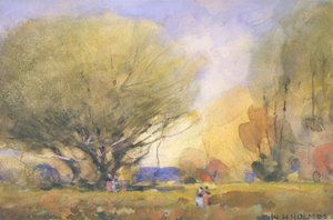 Kesäkohtaus, n. 1920. tekijältä William Henry Holmes
