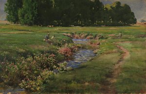 The Babbling Brook, n.d. tekijältä William Henry Holmes
