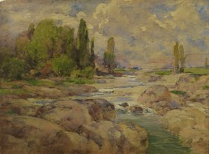 The Normal Rock Creek, 1910. tekijältä William Henry Holmes