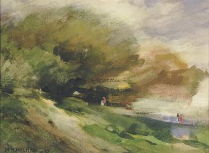 The Shaded Walk, 1927. tekijältä William Henry Holmes