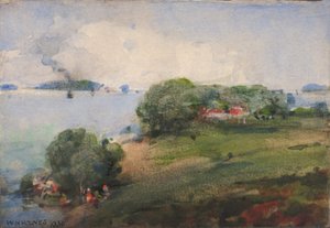 Näkymä Potomacille, 1930. tekijältä William Henry Holmes