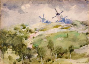 Tuulimyllyt, n.d. tekijältä William Henry Holmes