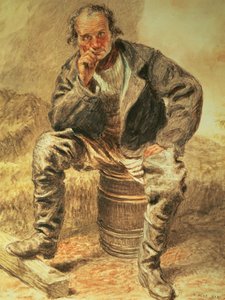 Oysterman, 1827 tekijältä William Henry Hunt