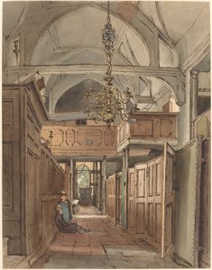 Busheyn kirkon sisätilat tekijältä William Henry Hunt