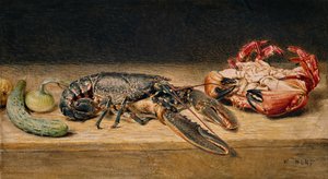 Hummeri, rapu ja kurkku, 1827