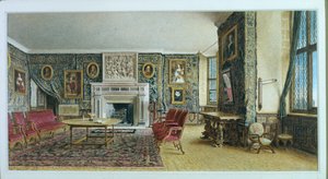 Kirjasto, Hardwick tekijältä William Henry Hunt