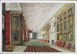 Long Gallery, Hardwick tekijältä William Henry Hunt