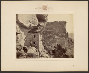 Muinaisraunioita Mancosin kanjonissa, Coloradossa tekijältä William Henry Jackson