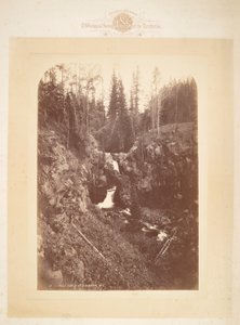 Kaarevat putoukset Blackmore-vuoren jalka M.T. tekijältä William Henry Jackson