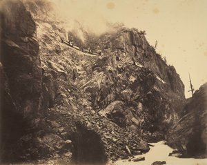 Rio las Animasin kanjoni, n. 1882-1886. tekijältä William Henry Jackson