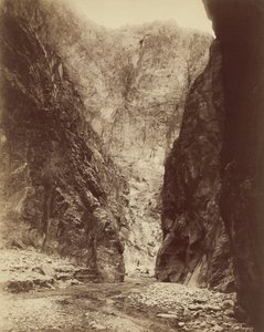 Diamond River Canyon,1885 (kuva) tekijältä William Henry Jackson