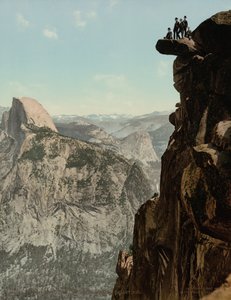 Glacier Point ja South Dome, Yosemite Valley, Kalifornia,julkaistu 1898 (kuva) tekijältä William Henry Jackson