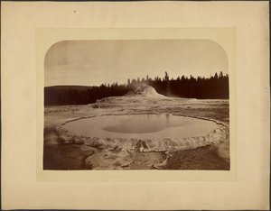 Kuumat lähteet ja Castle-geysir tekijältä William Henry Jackson