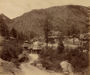 Iron Springs Hotel, Manitou tekijältä William Henry Jackson