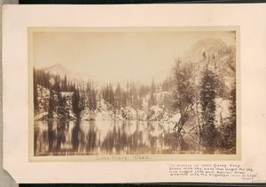 Lake Mary. Big Cottonwood Canyon. Utah tekijältä William Henry Jackson