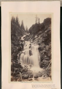 Little Firehole Falls -putoukset tekijältä William Henry Jackson