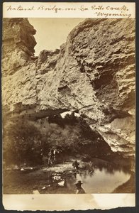 [Natural Bridge, ylhäältä katsottuna, La Prêle Canyon, Wyoming]