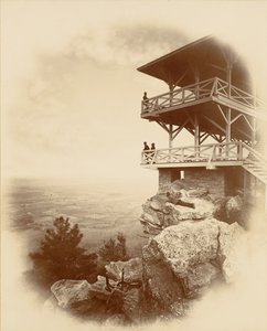 Näkymä pohjoiseen High Rockilta, Pen-Mar tekijältä William Henry Jackson