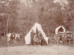 Matkalla Pyhän Ristin vuorelle, 1874 tekijältä William Henry Jackson