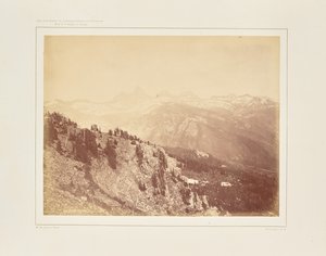 Panoraamanäkymä Téton Rangeen tekijältä William Henry Jackson