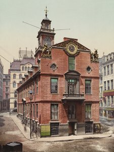 Old State House, Boston, Massachusetts, n. 1900 (photochrom)
