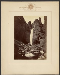 Tower Falls, 115 jalkaa tekijältä William Henry Jackson