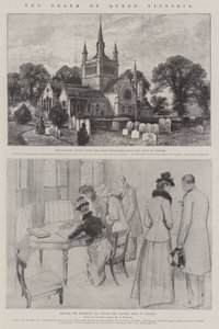 Kuningatar Victorian kuolema