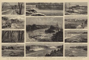 Niagaran putouksille ehdotettu kansainvälinen puisto, naapuruston nykytila tekijältä William Henry James Boot