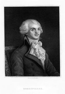 Maximilien Robespierre, yksi Ranskan vallankumouksen johtajista, 1800-luku