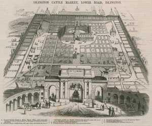 Islington Cattle Market, Lower Road, Islington, Lontoo