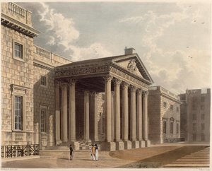 Carlton House julkaisusta "History of Royal Residences" (tulostus) tekijältä William Henry Pyne