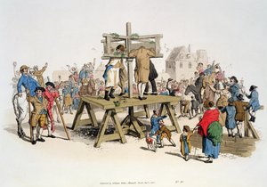 The Guilty, julkaisusta Costume of Great Britain, julkaisija William Miller, 1805