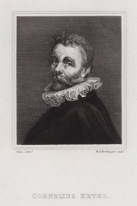 Cornelis Ketel, hollantilainen manieristi taidemaalari (kaiverrus) tekijältä William Henry Worthington