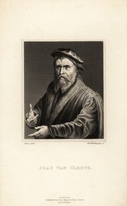 Antwerpenissä toimiva taidemaalari Joos van Cleven muotokuva, noin 1485-1540 tekijältä William Henry Worthington