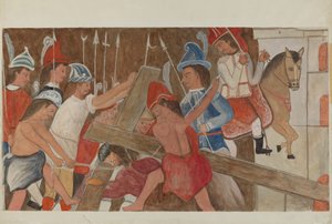 Ristin asema nro 3: Jeesus putoaa ensimmäisen kerran, n. 1936.