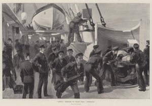 Toimintaharjoitus HMS Australian aluksella