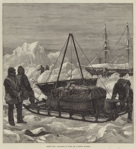 Arctic Life, valmistautuu aloittamaan kelkkamatkan tekijältä William Heysham Overend