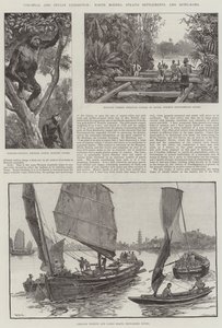 Siirtomaa- ja intiaaninäyttely, North Borneo, Straits Settlements ja Hong-Kong
