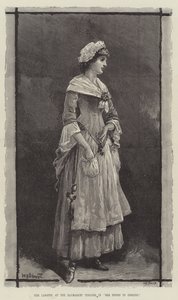 Rouva Langtry, Haymarket Theatre, elokuvassa She Stoops to Conquer