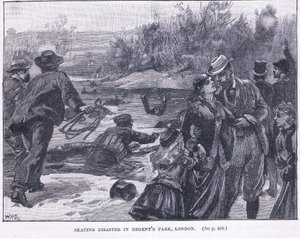 Luisteluonnettomuus Regents Parkissa Lontoossa 1868 jKr
