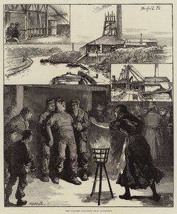 Colliery-räjähdys lähellä Accringtonia