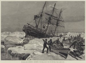 Eiran arktinen retkikunta, Eiran perustaminen, 21. elokuuta 1881, Kap Floran edustalla, Franz Joseph Land