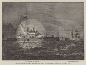 Evolutionary Squadron torjui torpedoveneiden hyökkäyksen Blacksod Bayssä, Mayossa, 7. heinäkuuta tekijältä William Heysham Overend