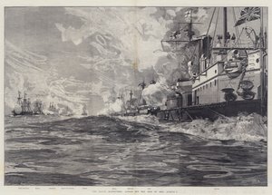 Naval Maneuvres, Action off the Isle of Man, 3. elokuuta