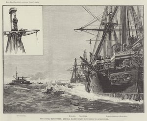 Naval Maneuvres, Admiral Bairdin laivasto palaa Queenstowniin