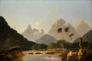 Oaitepeha Bay, Tahiti tekijältä William Hodges